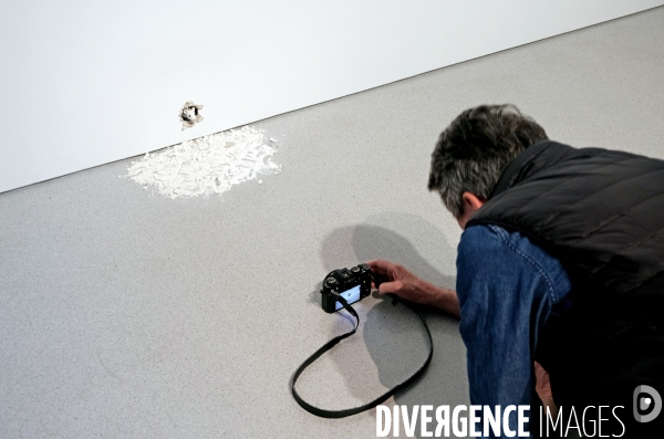 A la fondation Pinault, exposition Avant l  Orage