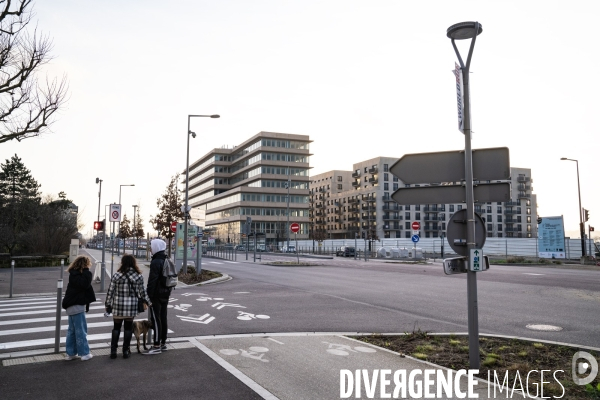 Aménagement urbain à l ouest de Rouen