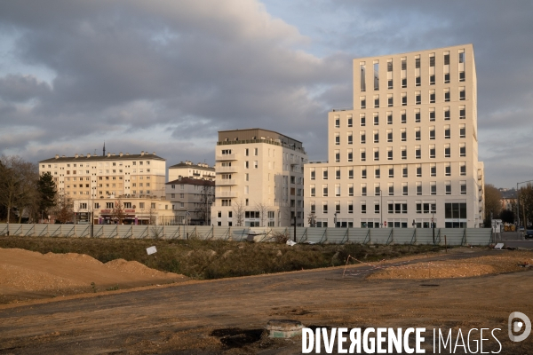 Aménagement urbain à l ouest de Rouen