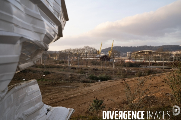 Aménagement urbain à l ouest de Rouen