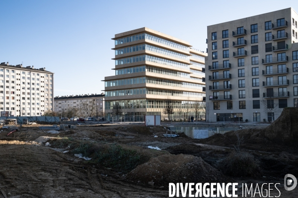 Aménagement urbain à l ouest de Rouen