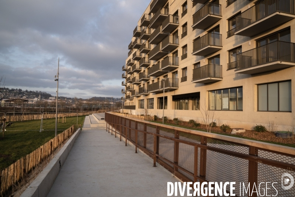 Aménagement urbain à l ouest de Rouen