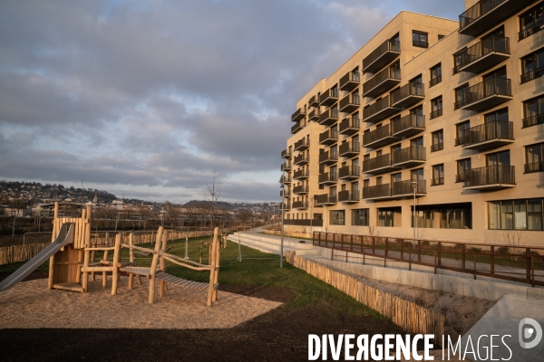 Aménagement urbain à l ouest de Rouen