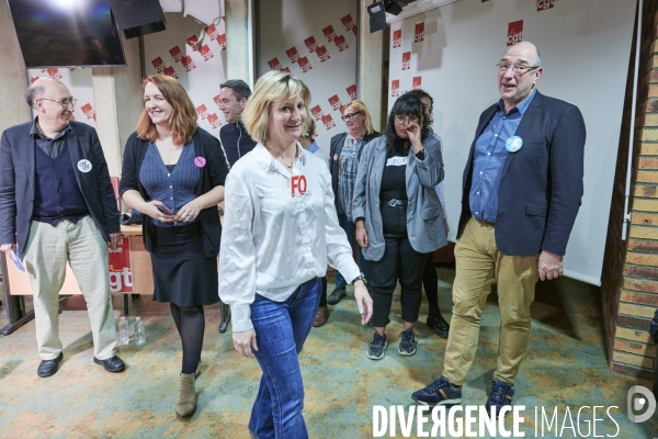 Conference de presse de l intersyndicale - retraites