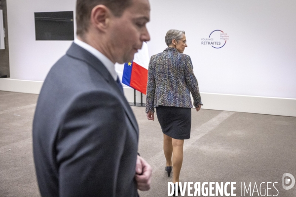 Elisabeth Borne annonce le projet de réforme des retraites