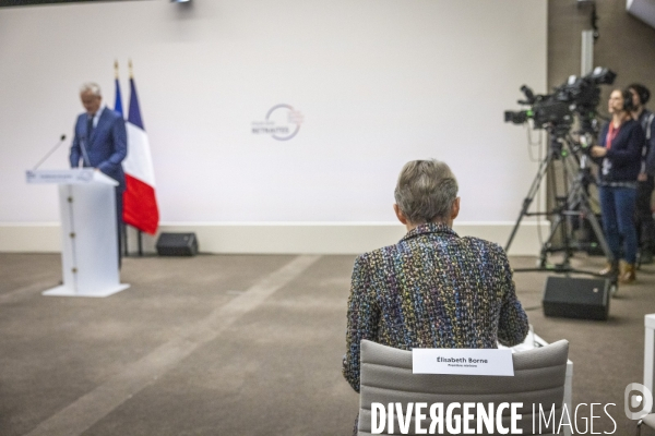 Elisabeth Borne annonce le projet de réforme des retraites