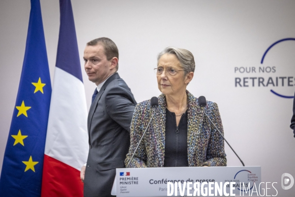 Elisabeth Borne annonce le projet de réforme des retraites