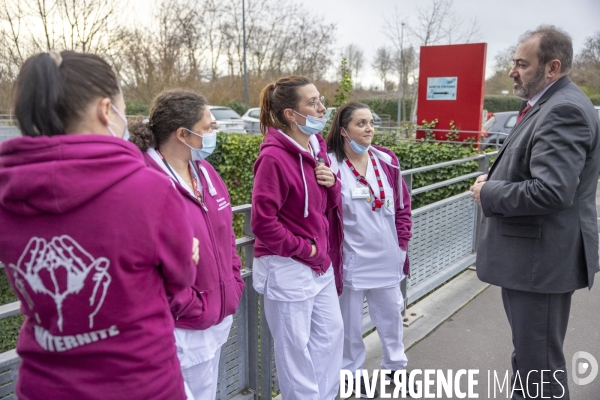 Macron : Voeux aux acteurs de la Santé