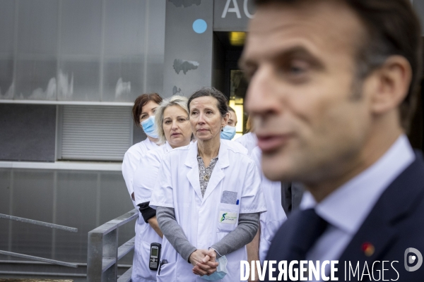 Macron : Voeux aux acteurs de la Santé