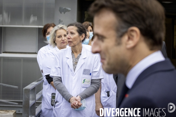 Macron : Voeux aux acteurs de la Santé