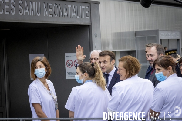 Macron : Voeux aux acteurs de la Santé