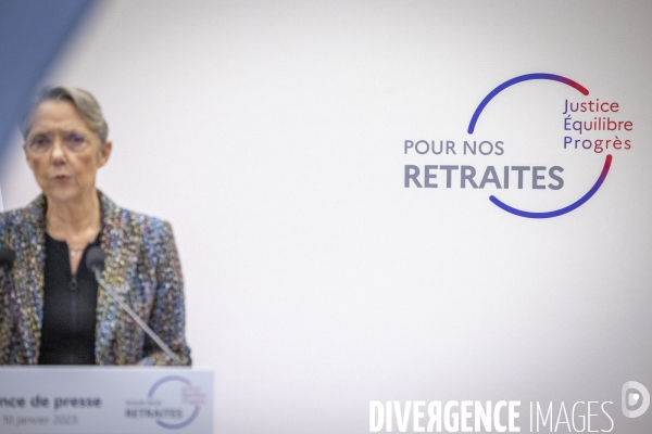 Elisabeth Borne annonce le projet de réforme des retraites