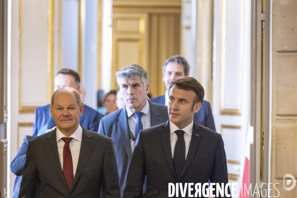 Macron - Scholz: Conseil des Ministres franco-allemand