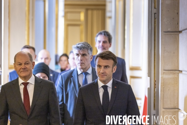 Macron - Scholz: Conseil des Ministres franco-allemand