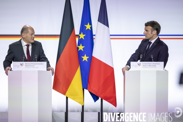 Macron - Scholz: Conseil des Ministres franco-allemand