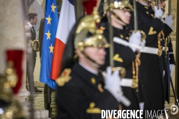 Emmanuel Macron reçoit Benyamin Netanyahou, Premier ministre d Israël
