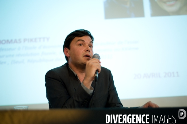 Débat Ségolène Royal et Thomas Piketty, Paris