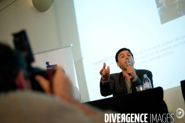 Débat Ségolène Royal et Thomas Piketty, Paris