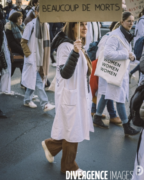 Manifestation de médecins libéraux