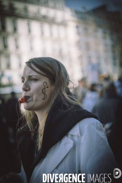 Manifestation de médecins libéraux