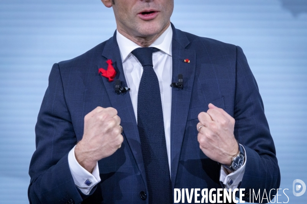 Emmanuel Macron reçoit les acteurs de la French Tech