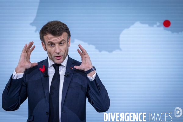 Emmanuel Macron reçoit les acteurs de la French Tech