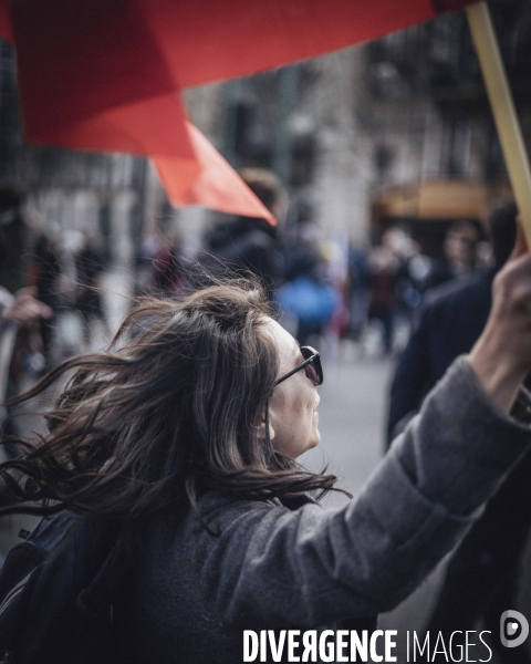 Manifestation contre la réforme des retraites, Paris, 16 février 2023