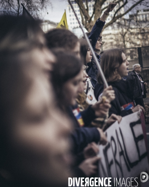 Manifestation contre la réforme des retraites, Paris, 16 février 2023