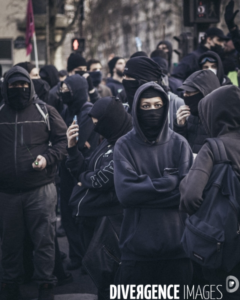 Manifestation contre la réforme des retraites, Paris, 16 février 2023