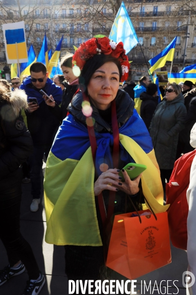 Rassemblement de soutien à l Ukraine