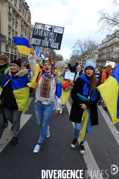 Rassemblement de soutien à l Ukraine