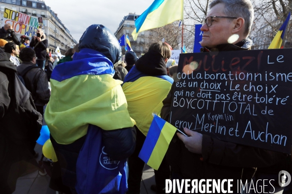 Rassemblement de soutien à l Ukraine