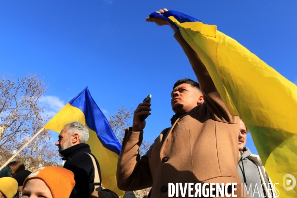 Rassemblement de soutien à l Ukraine