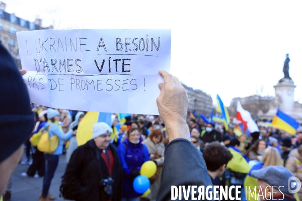 Rassemblement de soutien à l Ukraine