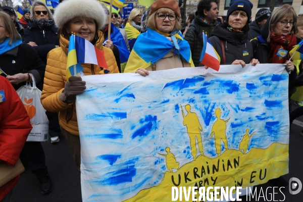 Rassemblement de soutien à l Ukraine