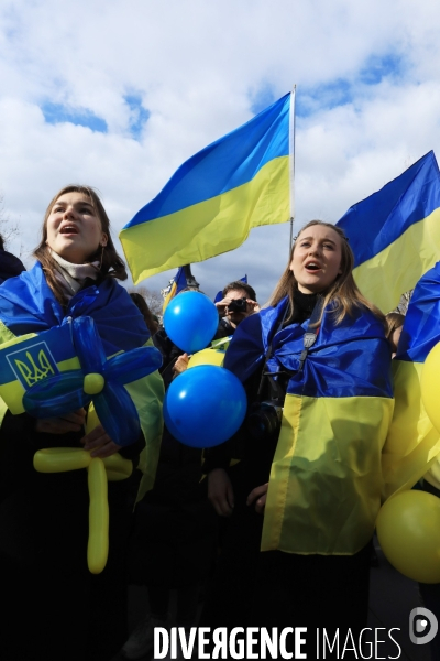 Rassemblement de soutien à l Ukraine