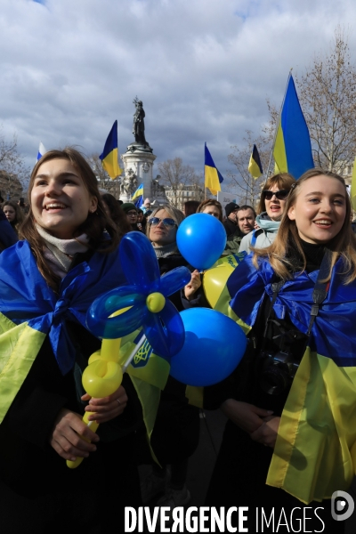 Rassemblement de soutien à l Ukraine