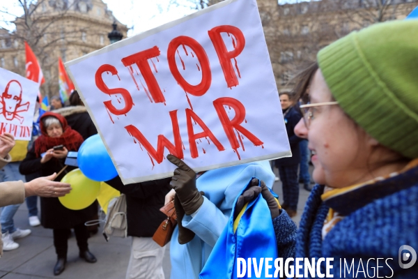 Rassemblement de soutien à l Ukraine