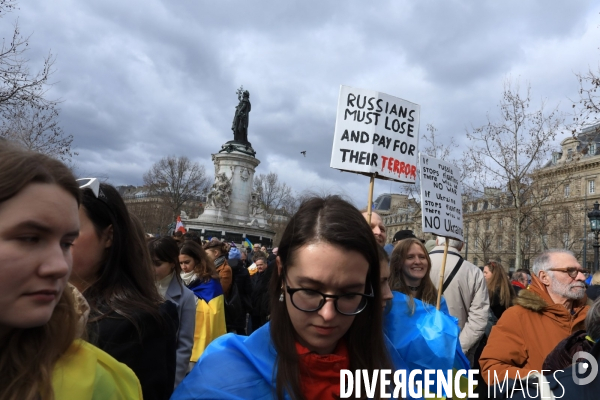 Rassemblement de soutien à l Ukraine