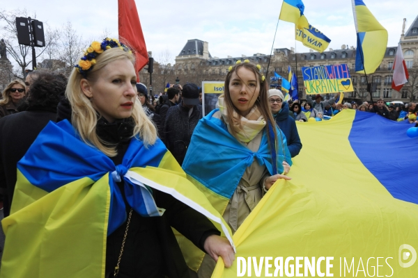 Rassemblement de soutien à l Ukraine