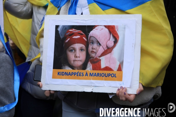 Rassemblement de soutien à l Ukraine