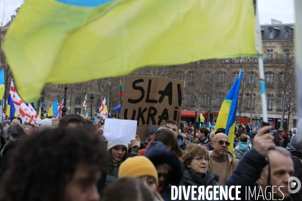Rassemblement de soutien à l Ukraine