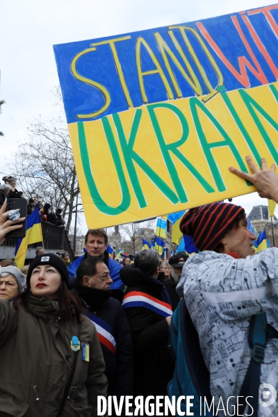 Rassemblement de soutien à l Ukraine