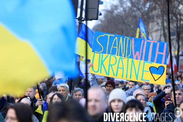 Rassemblement de soutien à l Ukraine