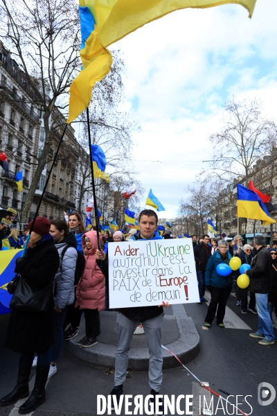 Rassemblement de soutien à l Ukraine