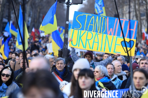 Rassemblement de soutien à l Ukraine