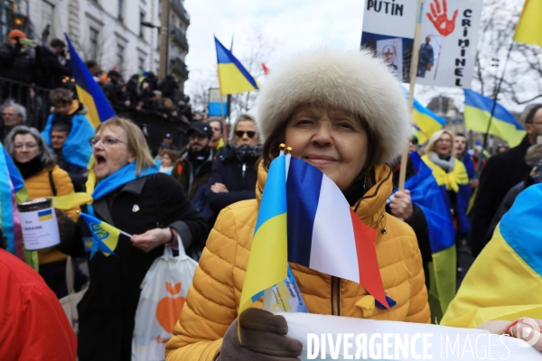 Rassemblement de soutien à l Ukraine