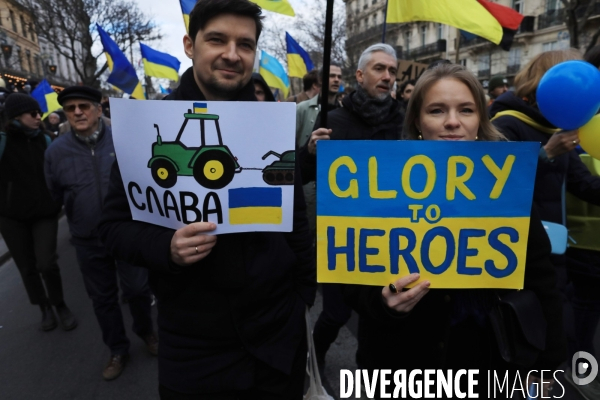 Rassemblement de soutien à l Ukraine