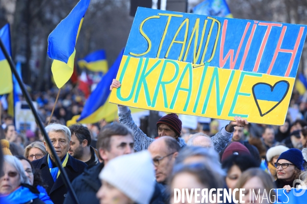 Rassemblement de soutien à l Ukraine