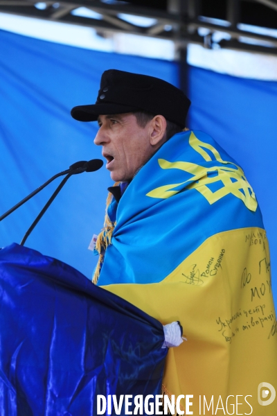 Rassemblement de soutien à l Ukraine